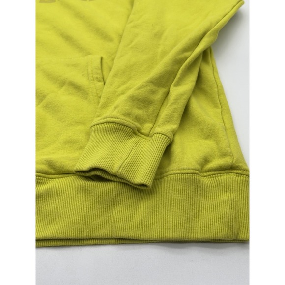 The North Face Womens Pullover Hoodie Sweatshirt Chartreuse Yellow Large - Picture 2 of 8